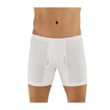 Şahinler 6'lı Paket%100 Pamuk Erkek Boxer ME007, Beyaz, 2XL Beden