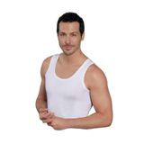 Şahinler Beyaz Kalın Askılı U Yaka Pamuklu Erkek Atlet, 6'lı Ekonomik Paket, XL Beden