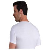 Şahinler Beyaz Kısa Kollu Likralı Süprem Atlet, Erkek, M Beden, 6'lı Ekonomik Paket