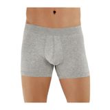 Şahinler Boxer Likralı Şort Külot 6'lı Paket, S, SHN-0031-6, Gri, erkek