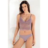 Şahinler Desteksiz Bralet Takım, Lila, 85B Beden, Kadın