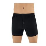 Şahinler Düğmeli Penye Boxer 3'lü Paket, S, ŞHN-E10-3, Siyah, erkek