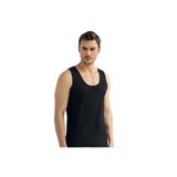 Şahinler Erkek Askılı Atlet,%100 Cotton, Siyah, L Beden
