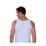 Şahinler Erkek Atlet, 3'lü Paket, Beyaz, Rahat Kesim,%100 Pamuklu, 2XL Beden