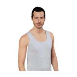 Şahinler Erkek Atlet, Geniş Askılı, Penye, Gri, 2XL, 6'lı Paket