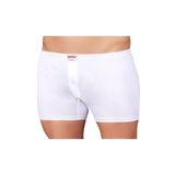 Şahinler Erkek Beyaz 6'lı Penye Boxer, BEYAZ, M