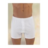 Şahinler Erkek Beyaz Penye 6'lı Boxer, 2XL
