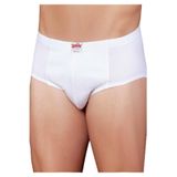 Şahinler Erkek Beyaz Penye Slip Külot, L Beden, 6'lı Set