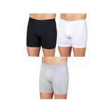 Şahinler Erkek Boxer, Karışık Renk, Likralı, 6'lı Paket, L Beden