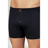 Şahinler Erkek Boxer,%100 Pamuklu, Siyah, M Beden, 6'lı Paket