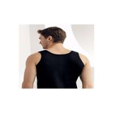 Şahinler Erkek Geniş Askılı Penye Atlet,%100 Pamuk, Siyah, XL, 6'lı Paket