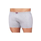 Şahinler Erkek Gri 6'lı Paket Penye Boxer Me010, GRİ, L