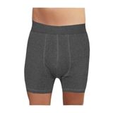 Şahinler Erkek Koyu Gri Likralı Boxer, 2XL