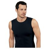 Şahinler Erkek Likralı Sporcu Bisiklet Yaka Atlet, Siyah, XL Beden, 10'lu Paket