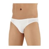 Şahinler Erkek Penye Slip Külot, 6'lı Paket, Beyaz, S Beden
