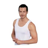 Şahinler Erkek Ribana Askılı Atlet, Beyaz, 2XL Beden