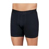 Şahinler Erkek Siyah Likralı Yazılı Boxer, SİYAH, M