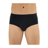 Şahinler Erkek Slip Külot,%100 Pamuk, 6'lı Paket, Siyah, 2XL