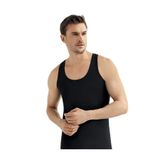 Şahinler Geniş Askılı Sporcu Atlet, L, E029-, Siyah, erkek