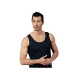 Şahinler Geniş Askılı Sporcu Erkek Atlet, 3'lü Paket, Siyah, M Beden