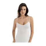 Şahinler Kadın Beyaz İp Askılı Atlet,%92 Pamuk%8 Elastane, S/M Beden, 4'lü Ekonomik Paket