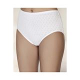 Şahinler Kadın Jakarlı Bato Külot, 6'lı Set, Beyaz, 2XL Beden