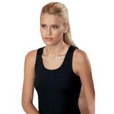 Şahinler Kadın Rıb Biyeli Atlet, Siyah, 2XL, 6'lı Paket