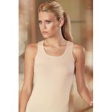 Şahinler Krem Geniş Askılı Ribana Atlet, 2XL, EHTUVY16, Ten, Kadın