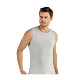 Şahinler Likralı Modal Bisiklet Yaka Spor Atlet, L, E116-, Gri, Erkek