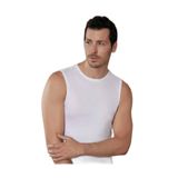 Şahinler M Sıfır Kol Ribana Atlet 6'lı Paket, S, S-KM-97719, Beyaz, Erkek