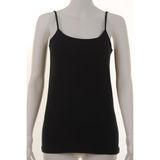 Şahinler MB001 Siyah Kadın 4 Adet Ip Askılı Düz Atlet - 2XL