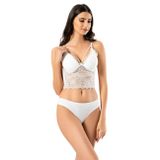 Şahinler MB12800-B Ekru Desteksiz Bralet Takım