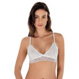 Şahinler MB12900-K Beyaz Balensiz Kısa Bralet