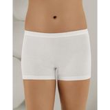 Şahinler MB3022 Beyaz Likralı Şort ;Erkek Erkek Boxer