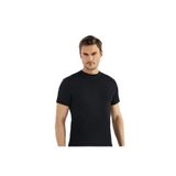 Şahinler Me004 Erkek O-Yaka Kısa Kol Atlet, Siyah, 3XL Beden