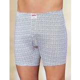 Şahinler ME010 Penye Desenli Düğmeli Erkek Boxer