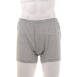 Şahinler ME010 Penye Düğmeli Gri Erkek Boxer