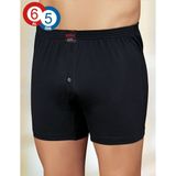 Şahinler ME010 Penye Siyah Düğmeli Erkek Boxer