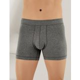 Şahinler ME031 6'lı Likralı Koyu Gri Erkek Boxer