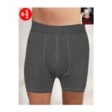 Şahinler ME031 Füme Likralı 6'lı Erkek Boxer