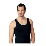 Şahinler Me067 Erkek Likralı Atlet, Siyah, XL Beden