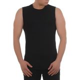 Şahinler Me077 4 Adet Sporcu Bisiklet Yaka Atlet, S, 21SSHN000051, Siyah, Erkek