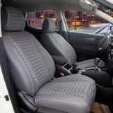 Şahinler Oto Aksesuar Audi S Serisi S4 Deri Oto Koltuk Kılıfı Ön Arka Takım Füme Exclusıve Model Şhn