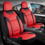 Şahinler Oto Aksesuar Citroen E-C4 Full Deri Oto Koltuk Kılıfı Ön Arka Set Kırmızı Edition Şhn