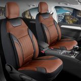 Şahinler Oto Aksesuar Mini Cooper Sd Full Deri Oto Koltuk Kılıfı Ön Arka Set Tarçın Edition Şhn