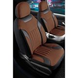 Şahinler Oto Aksesuar Opel Zafira Tay Tüyü Oto Koltuk Kılıfı Fermuarlı Ön Arka Set Tarçın Edition