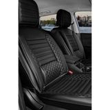 Şahinler Oto Aksesuar Renault R9 Broadway Oto Koltuk Kılıfı Ön Arka Set Plus Serisi Siyah Şhn