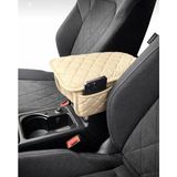 Şahinler Oto Aksesuar Skoda Octavia Kapitoneli Araç Kolçak Kol Dayama Minderi Bej Şhn