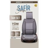 Şahinler Oto Aksesuar Toyota C-Hr Oto Koltuk Kılıfı Ön Arka Set Plus Serisi Şhn - Füme