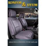 Şahinler Oto Aksesuar Toyota Camry 97–2001 Deri Oto Koltuk Kılıfı Ön Arka Set Füme Elit Model Şhn